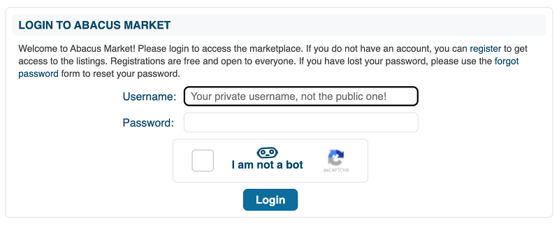 Illustration of Abacus Market’s security features including PGP and escrow